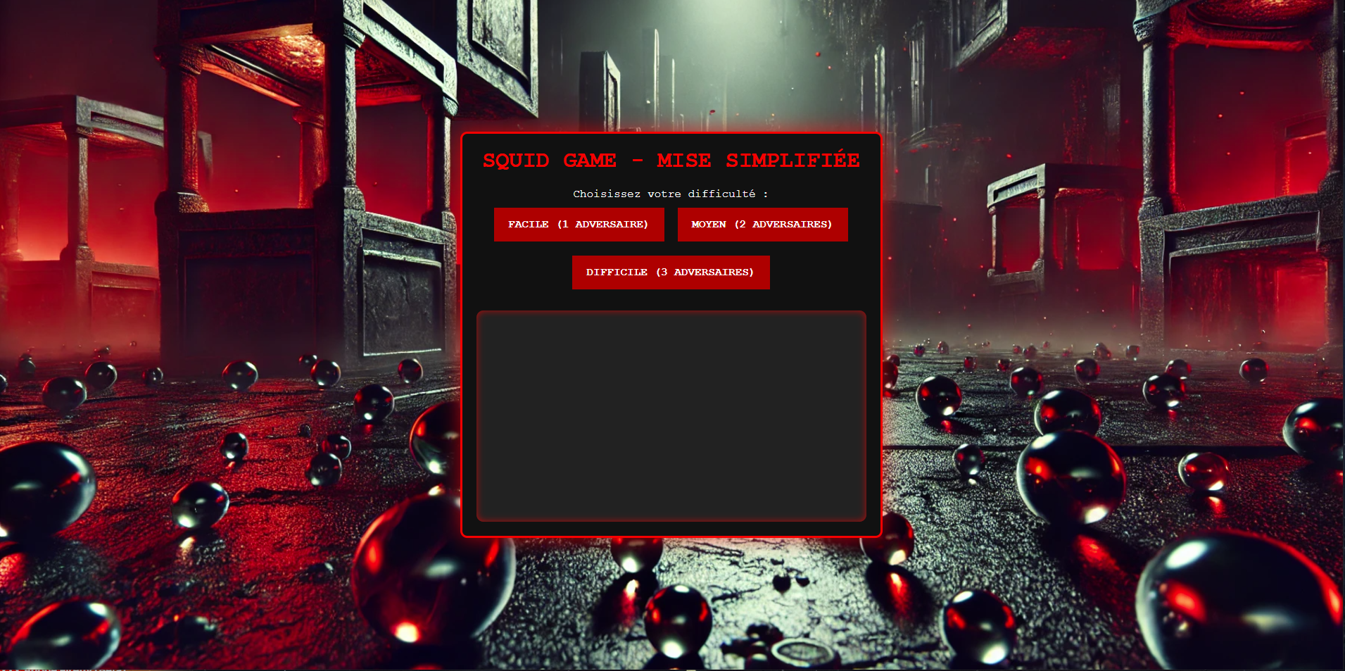 Squid Game Simulation Exercise